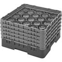 Cambro Camrack Polypropylene Blue Full Size 20 Compartment Glass Rack, 10 1/8 inch -- 2 per case.