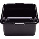 Cambro Dark Brown Regal Cambox ABS 21 x 15 inch Deep Bus Box, 20 3/16 x 15 3/16 x 6 15/16 inch -- 12 per case.