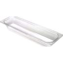 Cambro Camwear Polycarbonate White Half Size Long Food Pan, 2 1/2 inch -- 6 per case.