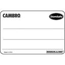 Cambro StoreSafe 3 x 2 inch Food Rotation Label - Blank Bulk Dispenser Pack, 250 labels per roll -- 24 rolls per case.