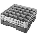 Cambro Camrack Polypropylene Blue Full Size 25 Compartment Glass Rack, 6 1/8 inch -- 4 per case.