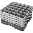Cambro Camrack Polypropylene Beige Full Size 25 Compartment Glass Rack, 9 3/8 inch -- 2 per case.
