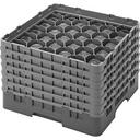 Cambro Camrack Polypropylene Teal Full Size 30 Compartment Glass Rack, 11 3/4 inch -- 2 per case.