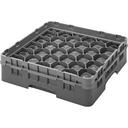 Cambro Camrack Polypropylene Brown Full Size 30 Compartment Glass Rack, 3 5/8 inch -- 5 per case.