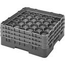 Cambro Camrack Polypropylene Brown Full Size 30 Compartment Glass Rack, 6 7/8 inch -- 3 per case.