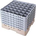 Cambro Camrack Polypropylene Teal Full Size 36 Compartment Glass Rack, 12 5/8 inch -- 2 per case.