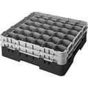 Cambro Camrack Polypropylene Teal Full Size 36 Compartment Glass Rack, 6 1/8 inch -- 4 per case.