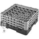 Cambro Camrack Polypropylene Teal Full Size 36 Compartment Glass Rack, 6 7/8 inch -- 3 per case.