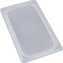 Cambro Fourth Size Translucent Seal Cover for Camwear Food Pan, 10 7/16 x 6 3/8 inch -- 6 per case.