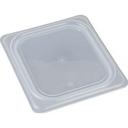 Cambro Sixth Size Translucent Seal Cover for Camwear Food Pan, 6 15/16 x 6 3/8 inch -- 6 per case.