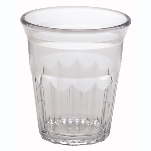 Clear Cambro Heavy Wall 9.1 Ounce Camwear Tumbler, Height 3.8125 Inch -- 48 Per Case.
