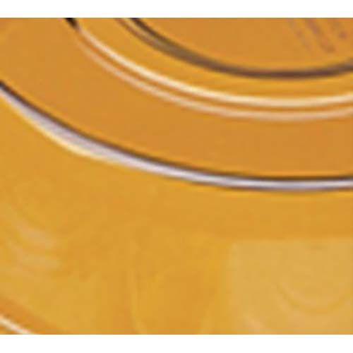 Cambro Camwear Camcovers Amber Plate Cover, 10 Inch Dia. X 2 3/4 Inch Height -- 12 Per Case