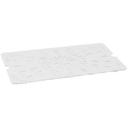 Cambro One Ninth Size Translucent Polypropylene Drain Shelf, 4 1/4 x 6 15/16 inch -- 6 per case.