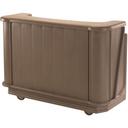 Cambro Standard Style Medium Size Portable CamBars Basic Soda System, Granite Gray with Black, 67 1/2 x 28 1/2 x 47 1/2 inch.