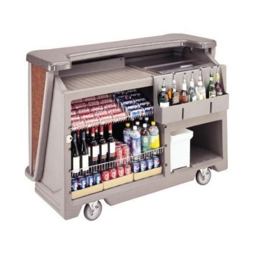 Cambro Designer Style Medium Size Portable CamBars Basic Soda System, Manhattan, 67 1/2 x 28 1/2 x 47 1/2 inch.