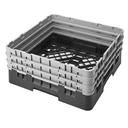 Cambro Camrack Polypropylene Cranberry Full Size with 3 Extender Base Rack, 19 3/4 x 19 3/4 x 8 7/8 inch -- 3 per case.