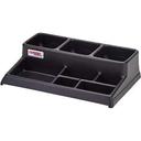 Cambro Black ABS Airpot and Condiment Station, 23 1/4 x 15 3/8 x 6 inch.