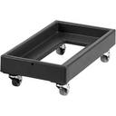 Cambro Hot Red Camdollies for Milk Crates and Number 10 Can Cases, 16 1/8 x 29 1/4 8 3/8 inch.