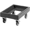 Cambro Coffee Beige Camdolly with No Handle for Catering Equipment, 16 7/16 x 10 3/8 x 24 3/8 inch.