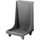 Cambro Slate Blue Standard Model Camdolly with Handle for Dish Racks, 22 3/16 x 36 3/4 x 24 3/16 inch.