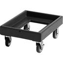 Cambro Slate Blue Camdolly with No Handle for Catering Equipment, 19 3/8 x 10 3/8 x 25 5/8 inch.