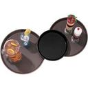 Cambro Polytread Polypropylene Black Rectangular Tray, 18 x 14 inch -- 12 per case.