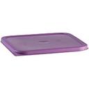 Cambro Allergen Free Purple Square Lid for 2 Quart, 4 Quart Camwear Camsquares Containers -- 6 per case.