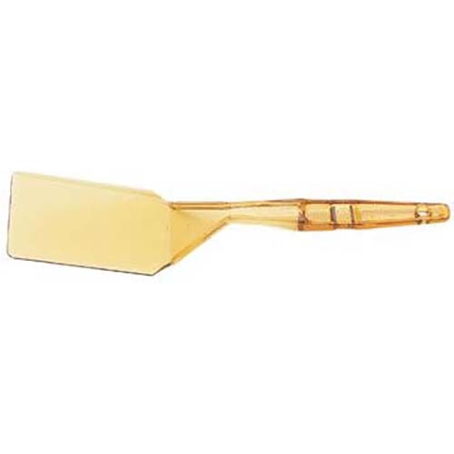 Cambro Amber High Heat Camtensils Solid Spatula Turner, 14 1/8 x 3 1/2 inch -- 12 per case.