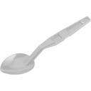Cambro Red Camwear Solid Deli Serving Spoon, 11 1/8 x 2 7/8 inch -- 12 per case.