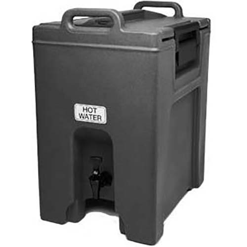 Cambro Brick Red Ultra Camtainer, 10 1/2 Gallon Capacity.
