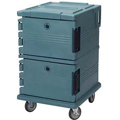 Cambro Kentucky Green Base Model Ultra Camcarts for Food Pans, 28 1/2 x 45 1/2 x 32 1/4 inch.