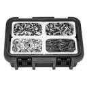 Cambro Granite Gray Ultra Pan Carrier Insulated Food Server, 24 3/4 x 8 1/8 x 17 3/8 inch.