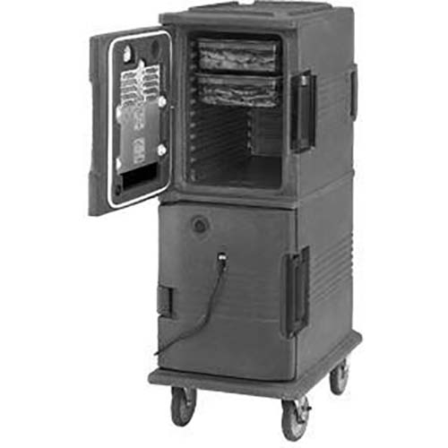 Cambro 110 Voltage Slate Blue Heated Camcart, 20 1/2 x 54 x 27 1/8 inch.