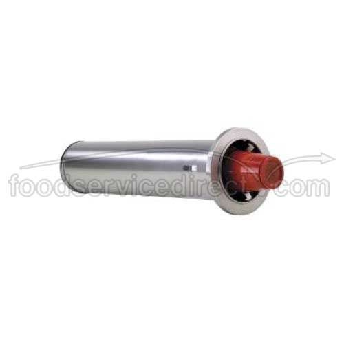 Dispense-rite Adj-2 Stainless In-counter Cup Dispenser, 6 7/8 X 22 9/16 Inch