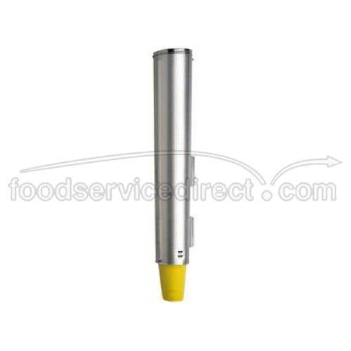Dispense-rite Adj-nw Stainless Gravity Feed Cup Dispenser, 4 5/8 X 25 1/2 Inch -- 12 Per Case