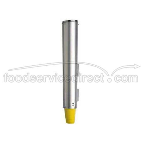 Dispense-rite Adj-nw Stainless Gravity Feed Cup Dispenser, 4 7/8 X 25 1/2 Inch -- 12 Per Case