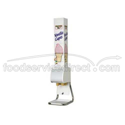 Dispense-rite White Countertop Boxed Cone Dispenser, 15 1/2 X 9 X 11 1/4 Inch