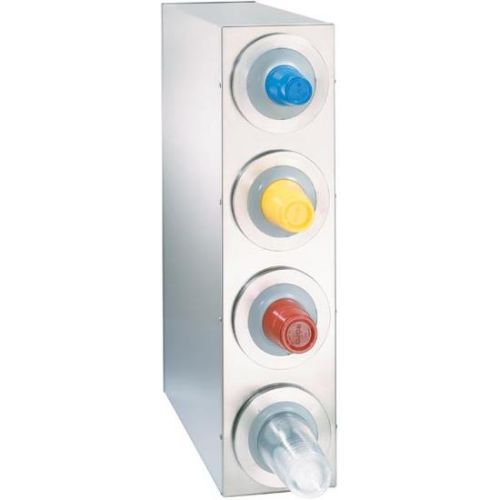 Dispense-rite Bfl-r Series Stainless Steel Countertop One Size Fits All Cup Dispensing Cabinet, 32 1/2 X 8 1/8 X 23 Inch