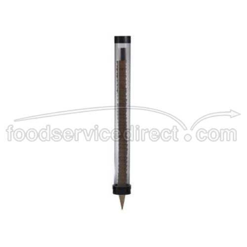 Dispense-rite Smoked Gray Ice Cream Cone Dispenser, 3 1/2 X 31 Inch -- 2 Per Case