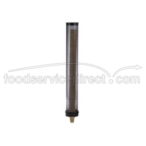 Dispense Rite Smoked Gray Ice Cream Cone Dispenser, 4 1/4 x 31 inch -- 2 per case.