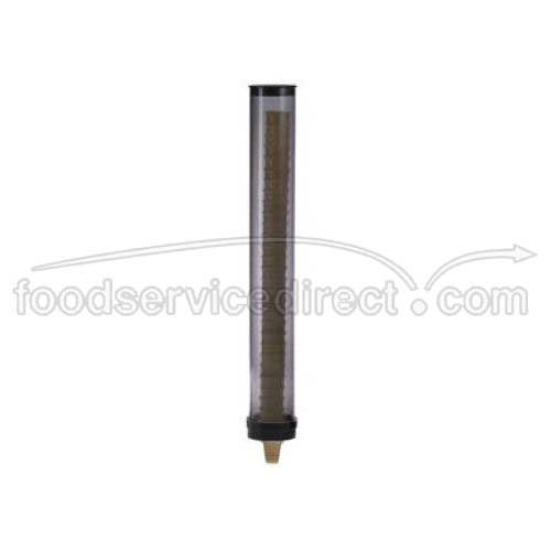 Dispense-rite Smoked Gray Ice Cream Cone Dispenser, 4 1/4 X 31 Inch -- 2 Per Case