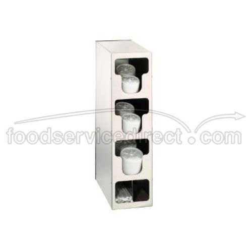 Dispense-rite Tlo Vertical Countertop Lid And Straw Organizer, 24 X 6 1/2 X 14 Inch