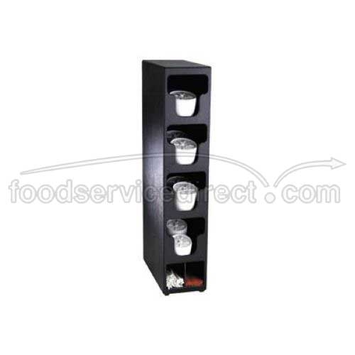 Dispense Rite TLO Vertical Countertop Lid and Straw Organizer, 32 x 6 1/2 x 14 inch.