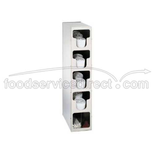 Dispense Rite TLO Vertical Countertop Lid and Straw Organizer, 32 x 6 1/2 x 14 inch.