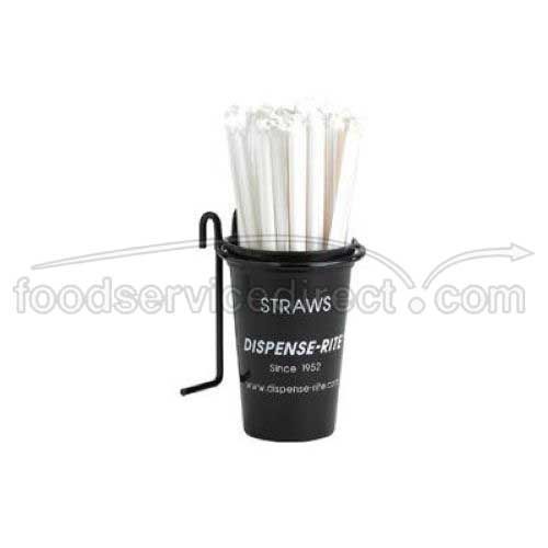 Dispense-rite Wr Black Wire Rack Straw Holder, 3 1/8 X 4 5/8 Inch -- 6 Per Case