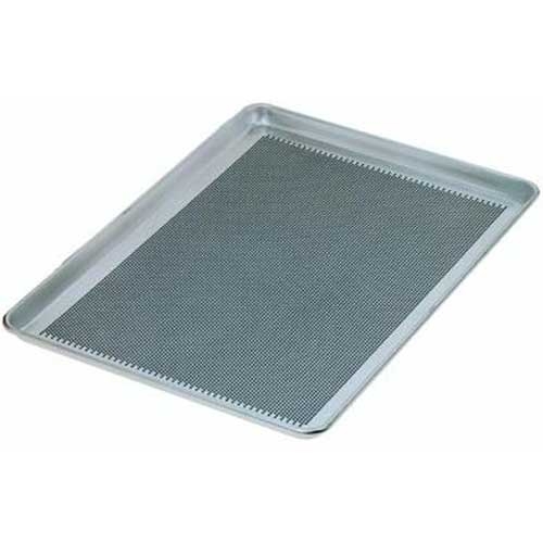 Perforated Aluminum Baking Pan Sheet Size: 18 x 26 x 1 inch -- 12 per case