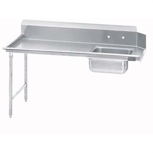 Spec-Line S30 Series Stainless Steel Soil Straight 10 Feet Dishtable Left.