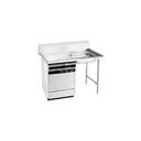 Stainless Steel Undercounter Dishtable with Left Hand Sink 52 inch Length.