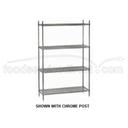 Standard Epoxy Chrome Wire Shelf, 14 x 24 inch.