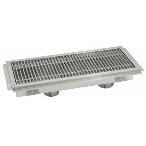 Advance Tabco Fiberglass Floor Trough, 24 x 96 x 4 inch.